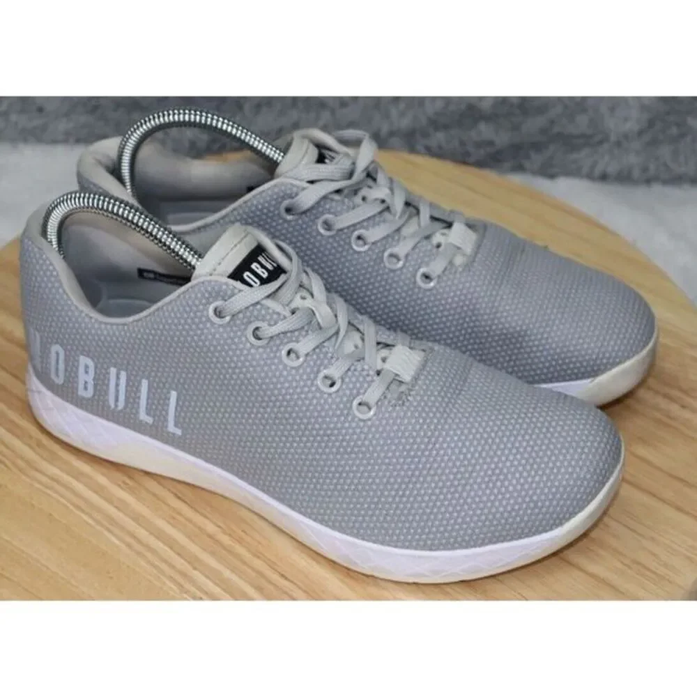Nobull Unisex Trainer Gray Casual Shoes Sneakers Size M 7.5 W 9‎